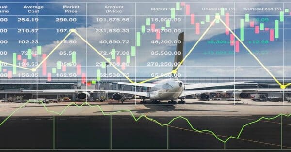 اسهم شركات الطيران